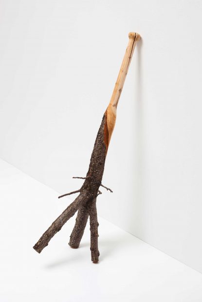 @ Vincent Kohler Turnaround, baseball bat, wood