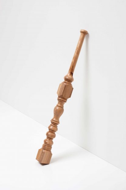 @ Vincent Kohler Turnaround, baseball bat, wood