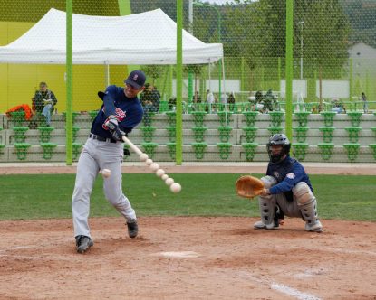 @ Vincent Kohler Turnaround, baseball bat, wood