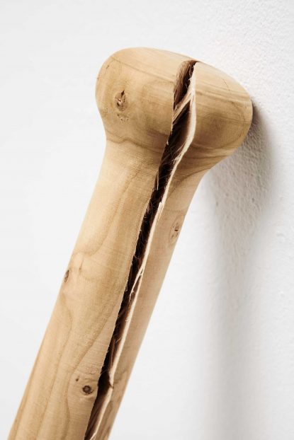 @ Vincent Kohler Turnaround, baseball bat, wood