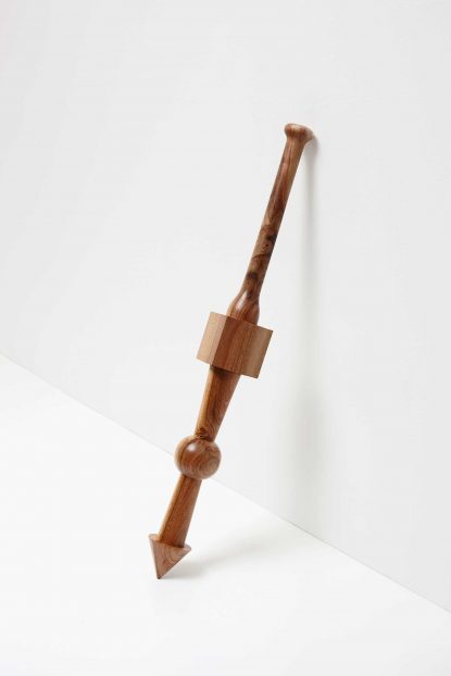 @ Vincent Kohler Turnaround, baseball bat, wood